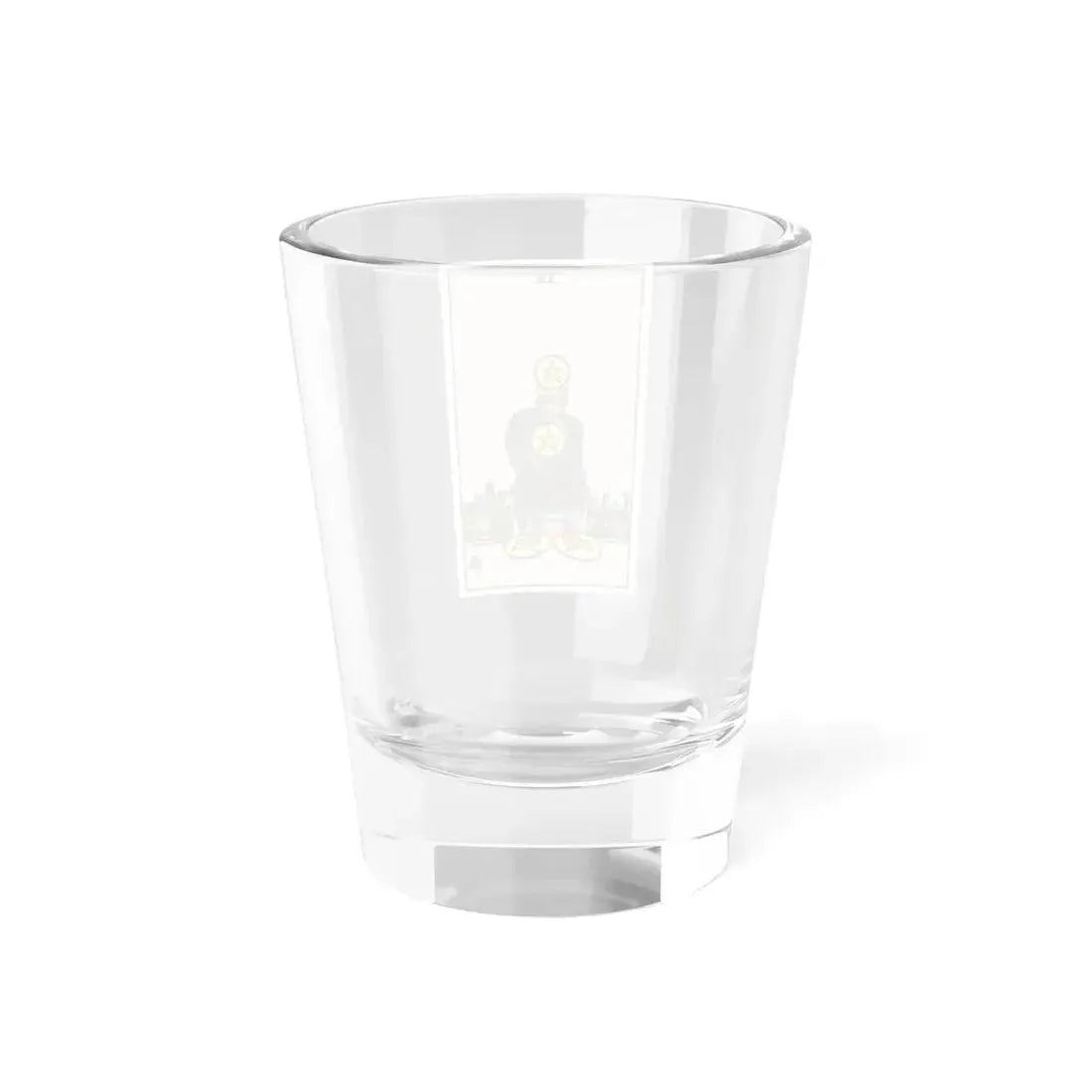 The 4 of Pentacles (Tarot Card) Shot Glass 1.5oz - Go Mug Yourself