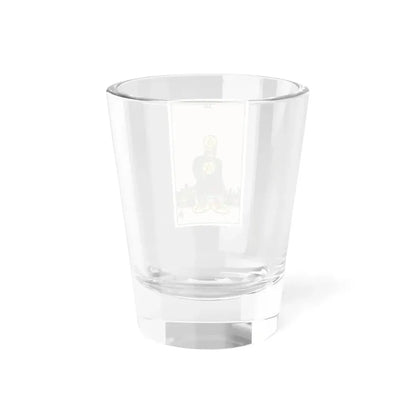 The 4 of Pentacles (Tarot Card) Shot Glass 1.5oz - Go Mug Yourself