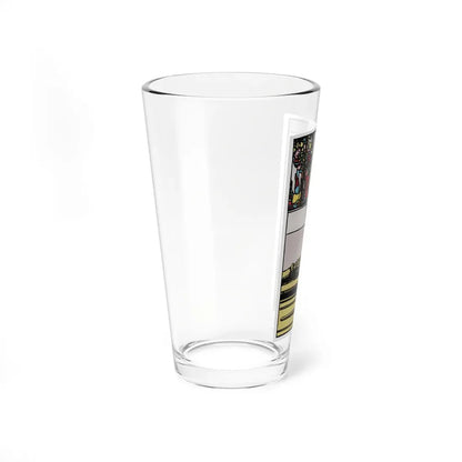 The 4 of Swords (Tarot Card) Pint Glass 16oz - Go Mug Yourself