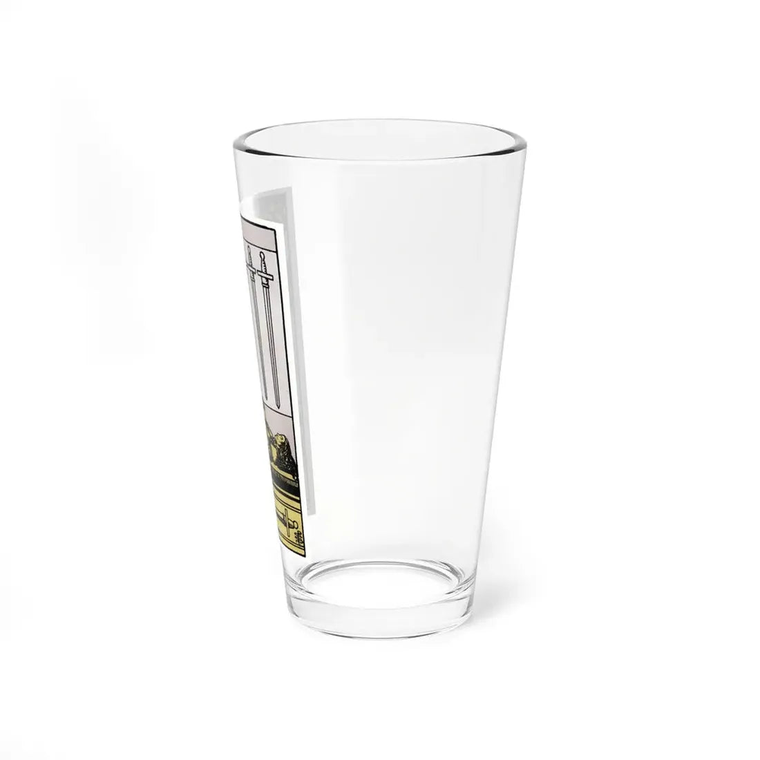 The 4 of Swords (Tarot Card) Pint Glass 16oz - Go Mug Yourself