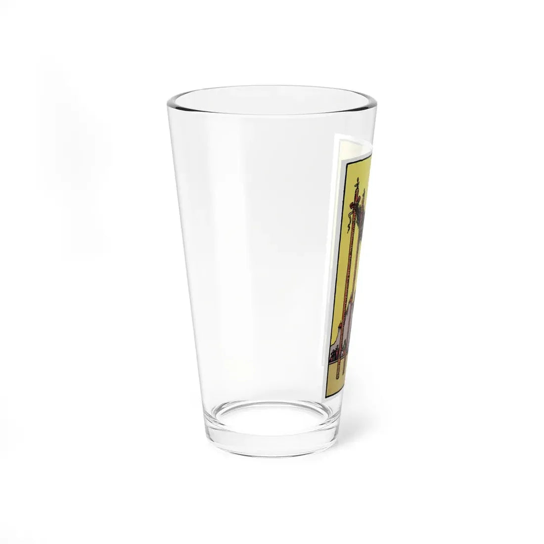 The 4 of Wands (Tarot Card) Pint Glass 16oz - Go Mug Yourself