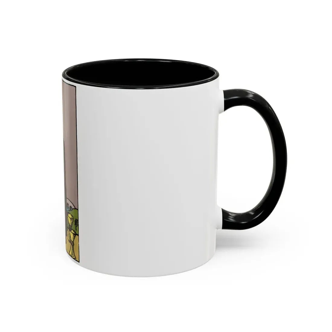 The 5 of Cups (Tarot Card) Accent Coffee Mug - Go Mug Yourself