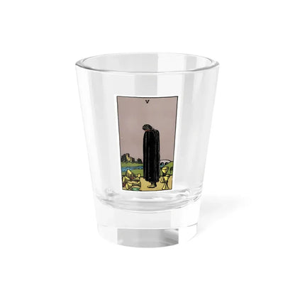 The 5 of Cups (Tarot Card) Shot Glass 1.5oz 1.5oz - Go Mug Yourself