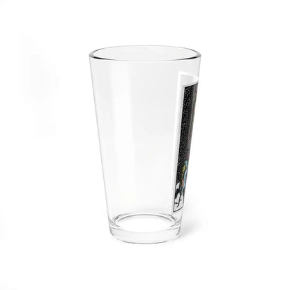 The 5 of Pentacles (Tarot Card) Pint Glass 16oz - Go Mug Yourself