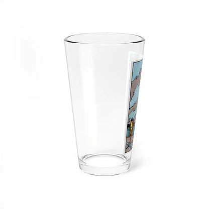 The 5 of Swords (Tarot Card) Pint Glass 16oz - Go Mug Yourself