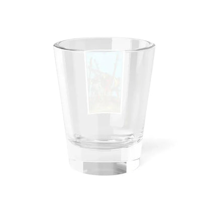 The 5 of Wands (Tarot Card) Shot Glass 1.5oz - Go Mug Yourself