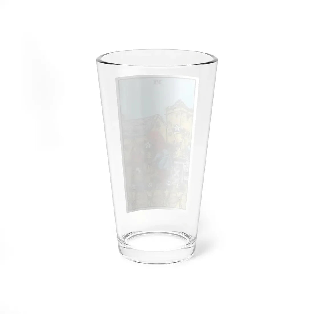 The 6 of Cups (Tarot Card) Pint Glass 16oz - Go Mug Yourself