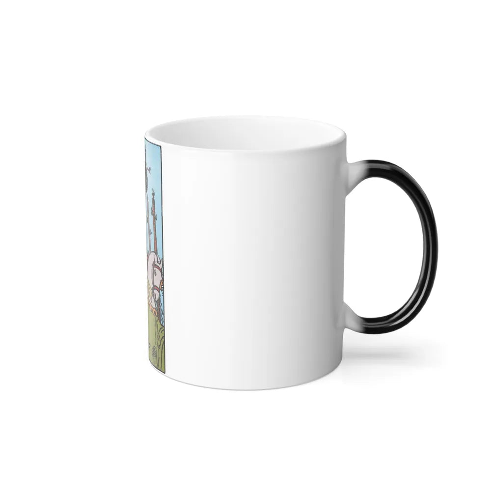 The 6 of Wands (Tarot Card) Color Changing Mug 11oz-Go Mug Yourself