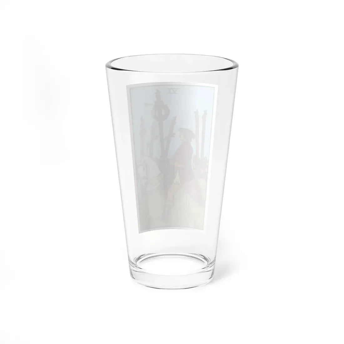 The 6 of Wands (Tarot Card) Pint Glass 16oz - Go Mug Yourself