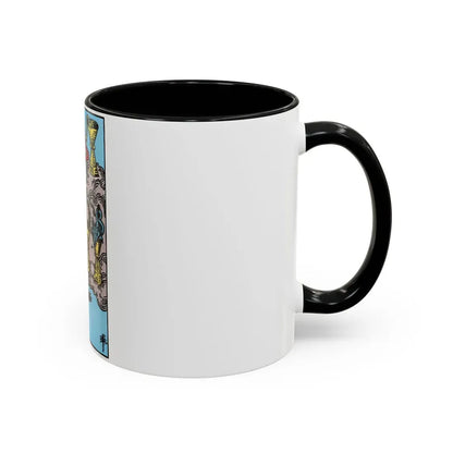 The 7 of Cups (Tarot Card) Accent Coffee Mug - Go Mug Yourself