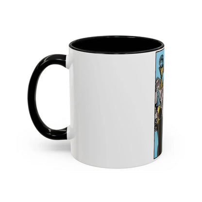 The 7 of Cups (Tarot Card) Accent Coffee Mug - Go Mug Yourself