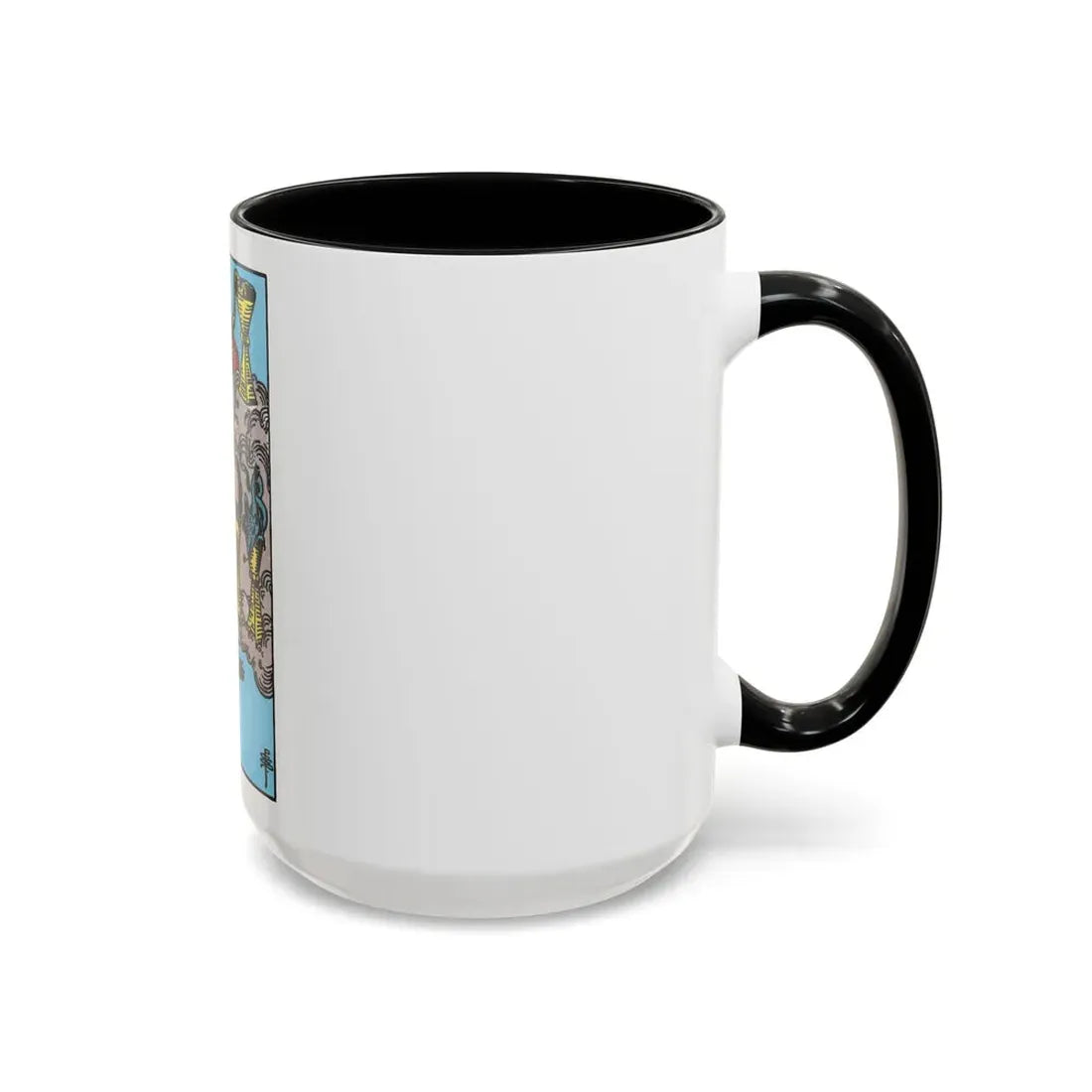 The 7 of Cups (Tarot Card) Accent Coffee Mug - Go Mug Yourself