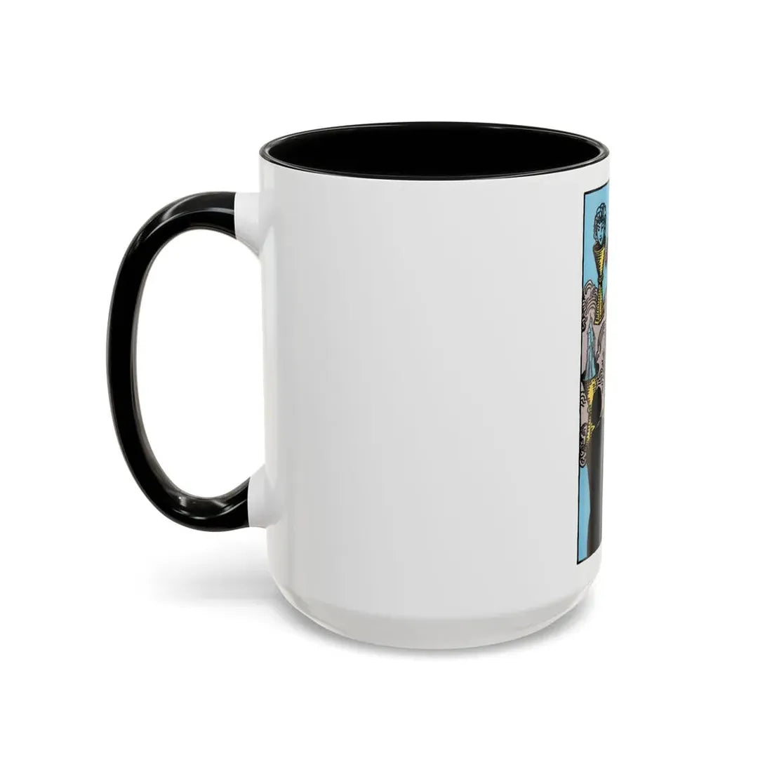 The 7 of Cups (Tarot Card) Accent Coffee Mug - Go Mug Yourself