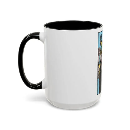 The 7 of Cups (Tarot Card) Accent Coffee Mug - Go Mug Yourself