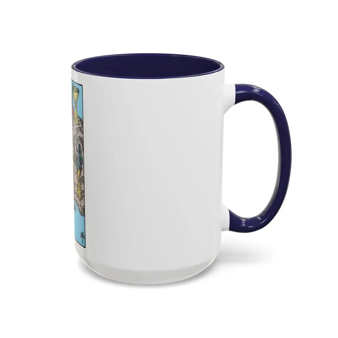 The 7 of Cups (Tarot Card) Accent Coffee Mug - Go Mug Yourself