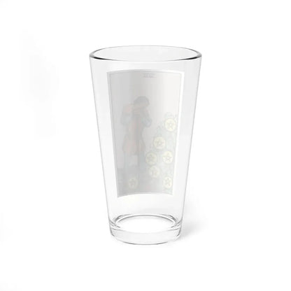 The 7 of Pentacles (Tarot Card) Pint Glass 16oz - Go Mug Yourself