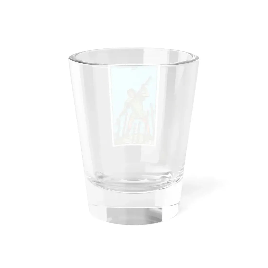The 7 of Wands (Tarot Card) Shot Glass 1.5oz - Go Mug Yourself