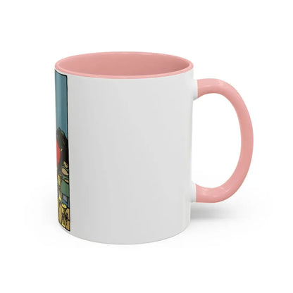 The 8 of Cups (Tarot Card) Accent Coffee Mug - Go Mug Yourself