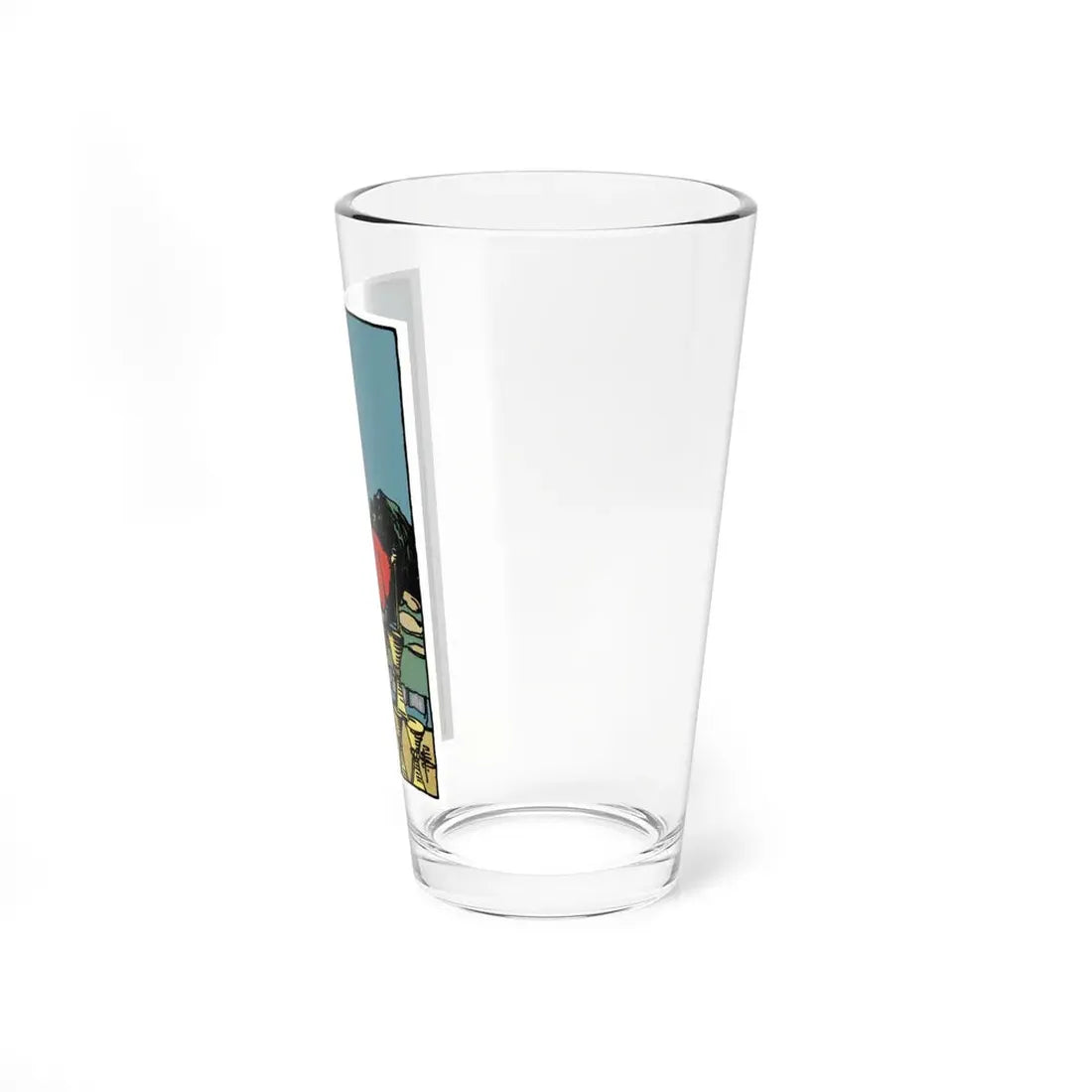 The 8 of Cups (Tarot Card) Pint Glass 16oz - Go Mug Yourself