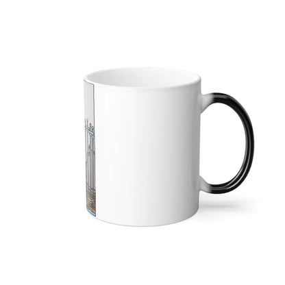 The 8 of Swords (Tarot Card) Color Changing Mug 11oz-Go Mug Yourself