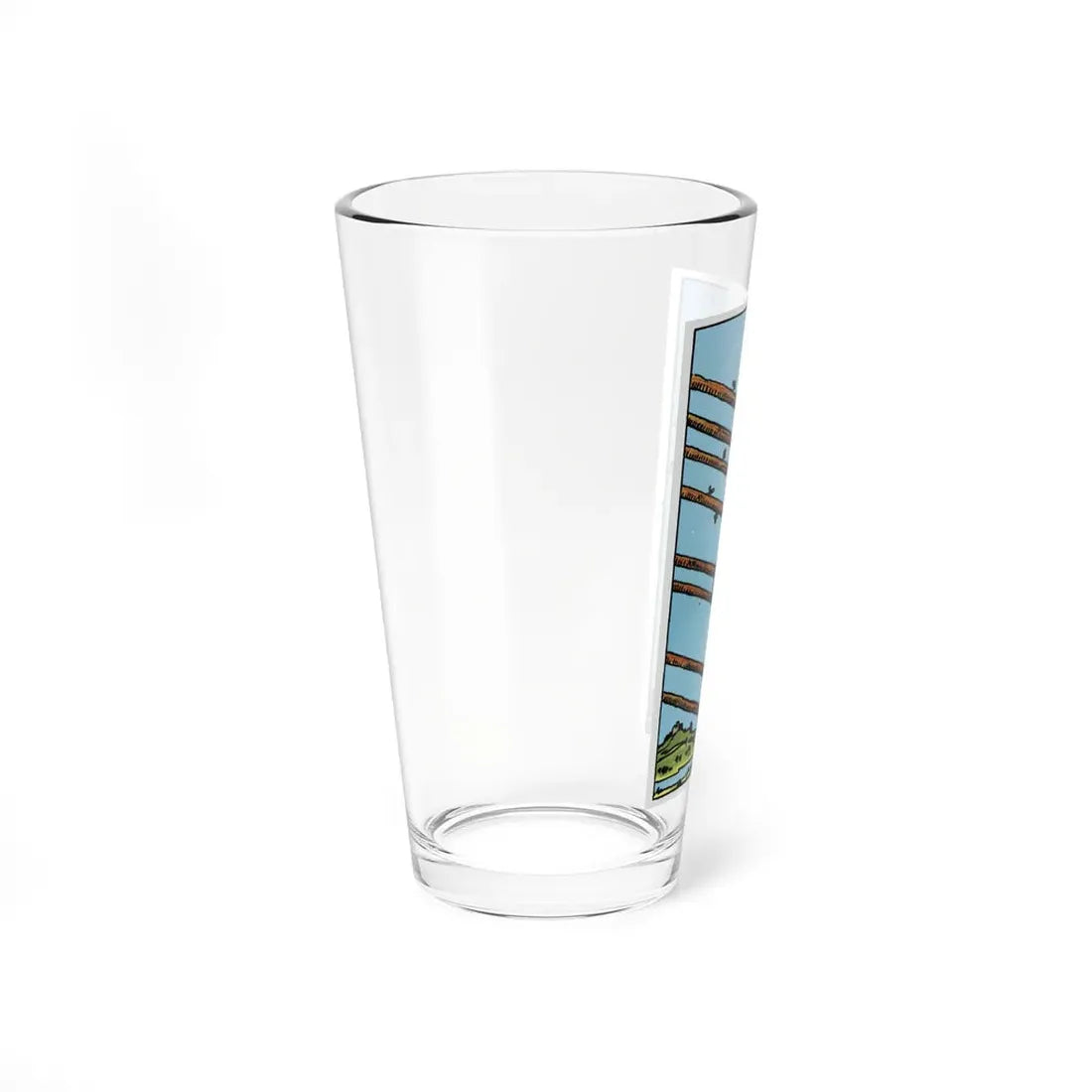 The 8 of Wands (Tarot Card) Pint Glass 16oz - Go Mug Yourself