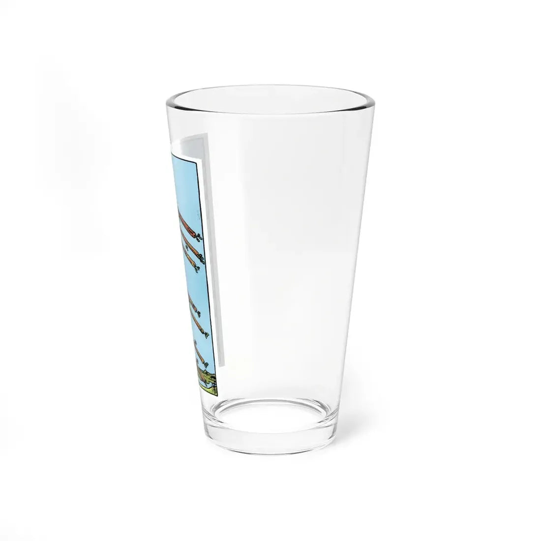 The 8 of Wands (Tarot Card) Pint Glass 16oz - Go Mug Yourself