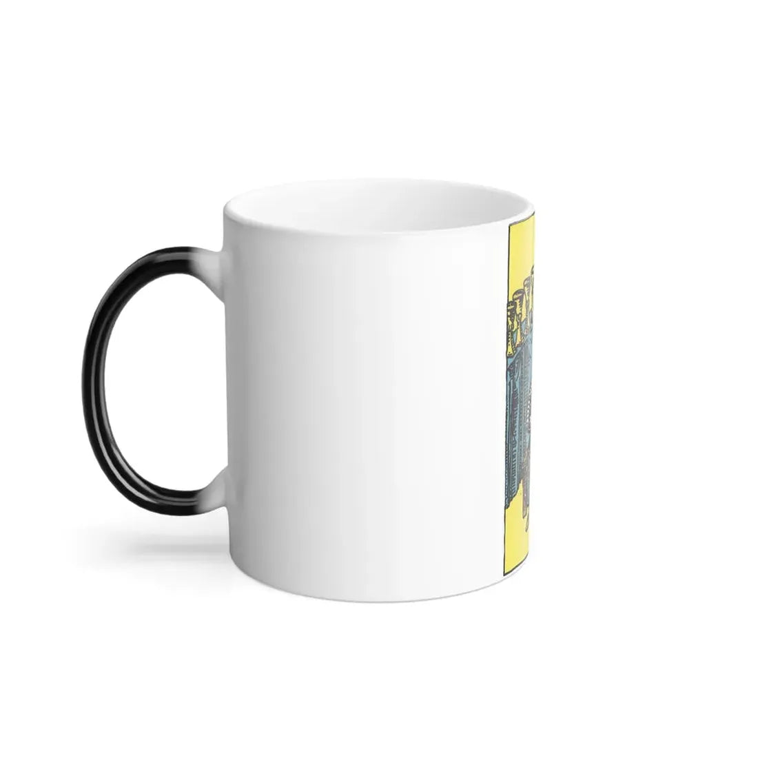 The 9 of Cups (Tarot Card) Color Changing Mug 11oz - Go Mug Yourself