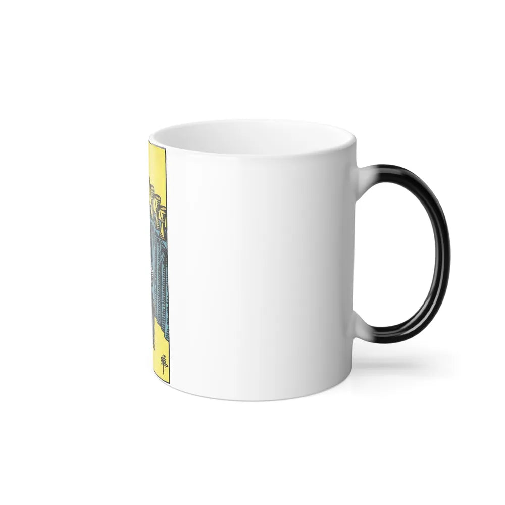 The 9 of Cups (Tarot Card) Color Changing Mug 11oz-Go Mug Yourself