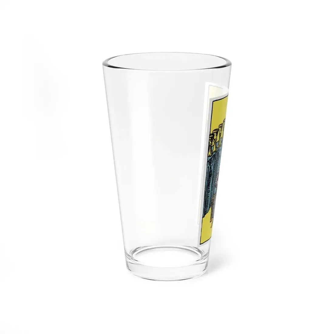 The 9 of Cups (Tarot Card) Pint Glass 16oz - Go Mug Yourself