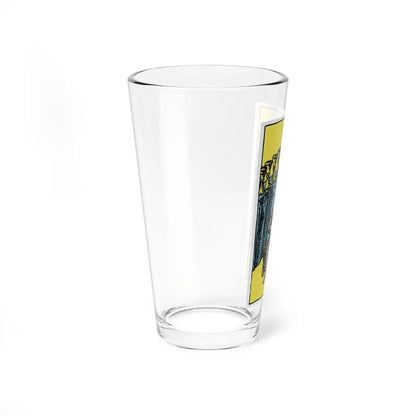 The 9 of Cups (Tarot Card) Pint Glass 16oz - Go Mug Yourself