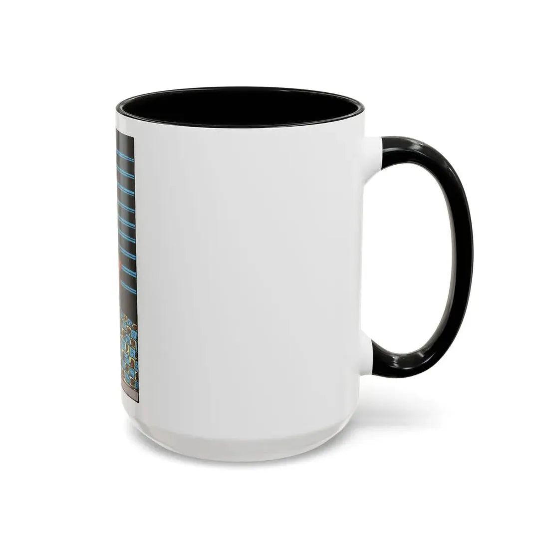 The 9 of Swords (Tarot Card) Accent Coffee Mug - Go Mug Yourself