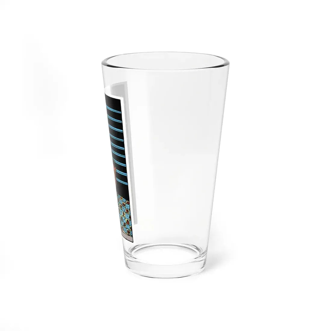 The 9 of Swords (Tarot Card) Pint Glass 16oz - Go Mug Yourself