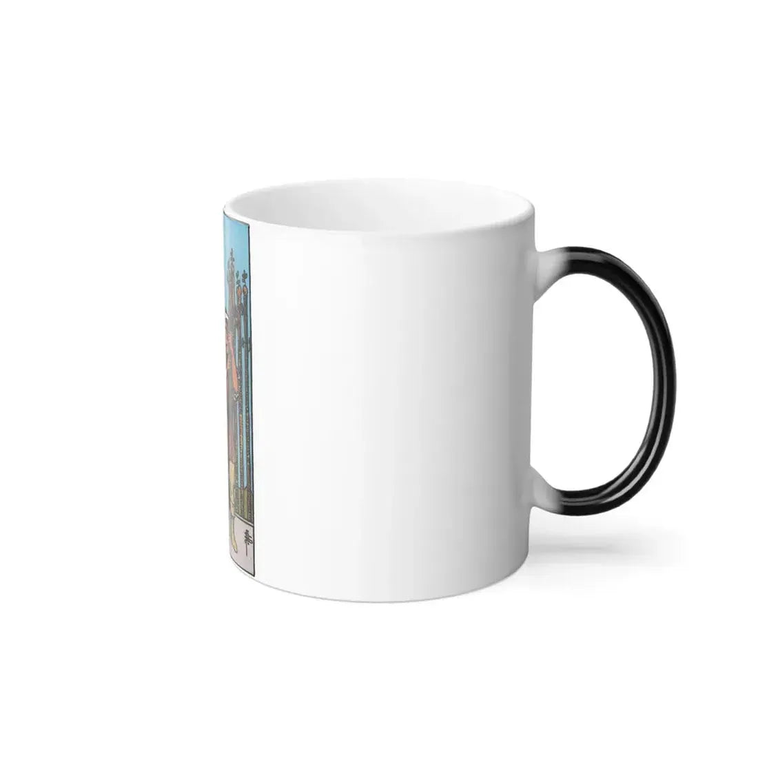 The 9 of Wands (Tarot Card) Color Changing Mug 11oz - Go Mug Yourself