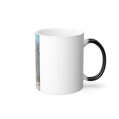 The 9 of Wands (Tarot Card) Color Changing Mug 11oz - Go Mug Yourself