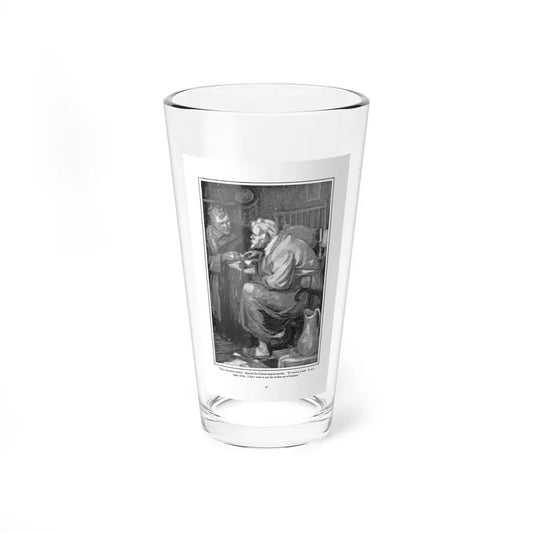 The A B C's of P's and Q's, Everybody's Magazine, May 1924 (Magazine Illustration) Pint Glass 16oz 16oz - Go Mug Yourself