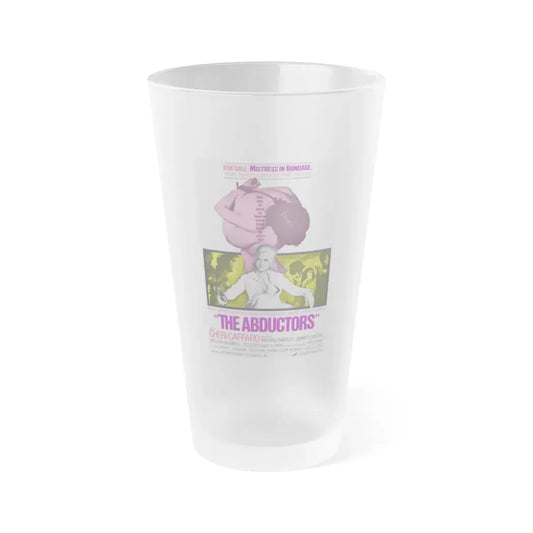 THE ABDUCTORS 1972 Movie Poster - Frosted Pint Glass 16oz 16oz Frosted - Go Mug Yourself