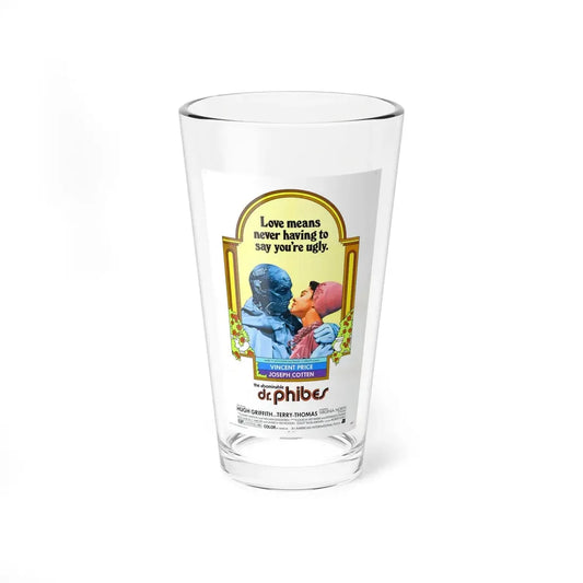 THE ABOMINABLE DR. PHIBES 1971 Movie Poster - Pint Glass 16oz 16oz - Go Mug Yourself
