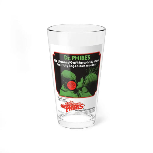 THE ABOMINABLE DR. PHIBES (2) 1971 Movie Poster - Pint Glass 16oz 16oz - Go Mug Yourself