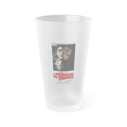 THE ABOMINABLE DR. PHIBES (3) 1971 Movie Poster - Frosted Pint Glass 16oz 16oz Frosted - Go Mug Yourself