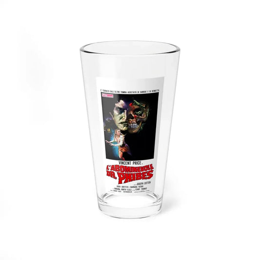 THE ABOMINABLE DR. PHIBES (3) 1971 Movie Poster - Pint Glass 16oz 16oz - Go Mug Yourself