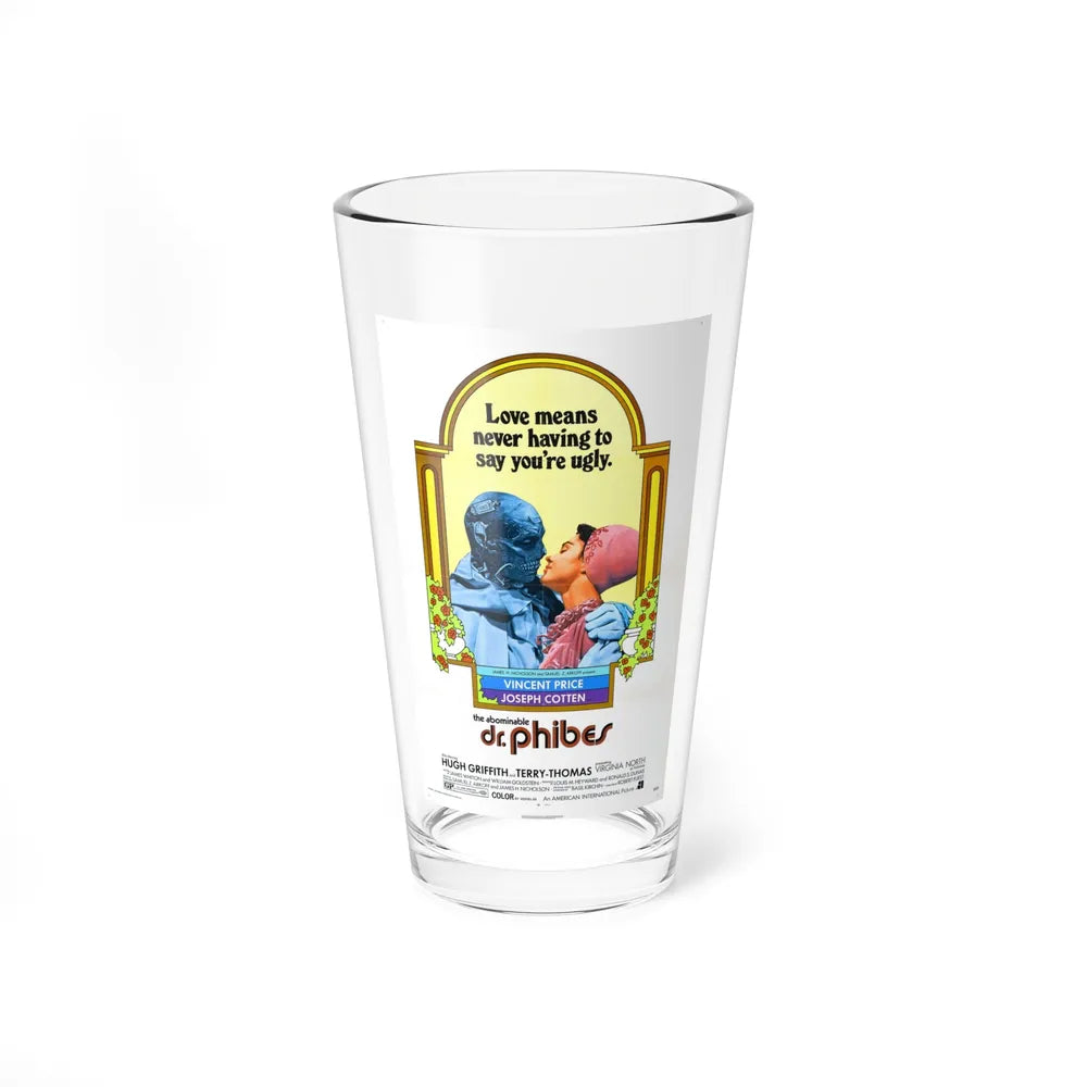 THE ABOMINABLE DR. PHIBES 1971 Movie Poster - Pint Glass 16oz-16oz-Go Mug Yourself