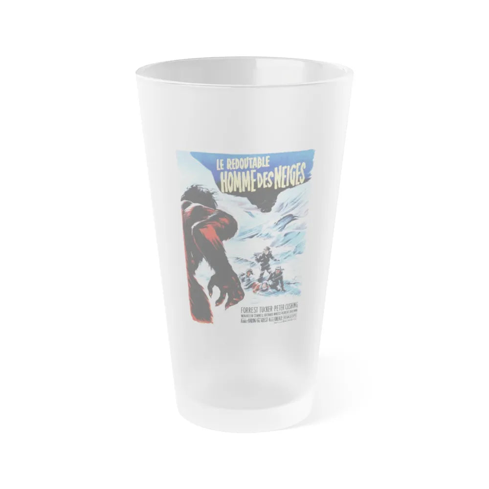 THE ABOMINABLE SNOWMAN (2) 1957 Movie Poster - Frosted Pint Glass 16oz-16oz-Frosted-Go Mug Yourself