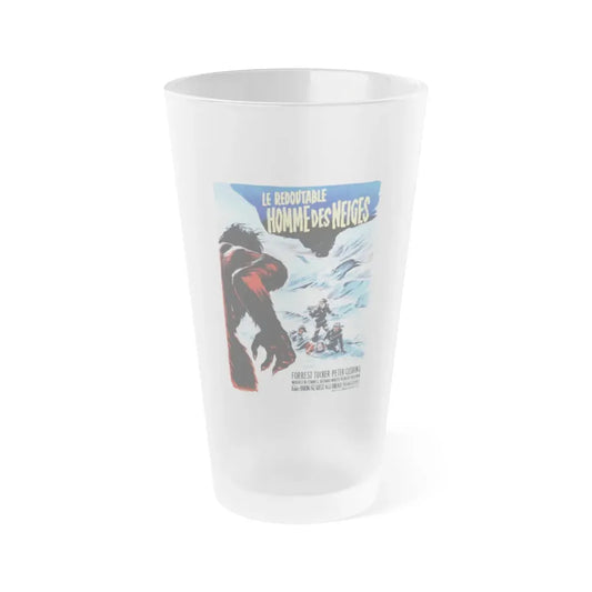 THE ABOMINABLE SNOWMAN (2) 1957 Movie Poster - Frosted Pint Glass 16oz 16oz Frosted - Go Mug Yourself