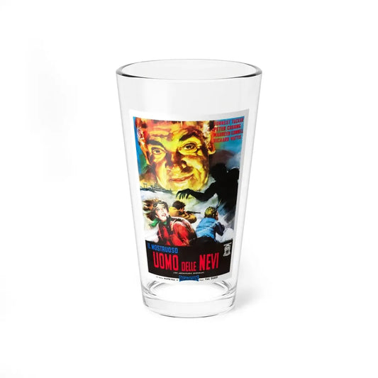 THE ABOMINABLE SNOWMAN (SPANISH) 1957 Movie Poster - Pint Glass 16oz 16oz - Go Mug Yourself