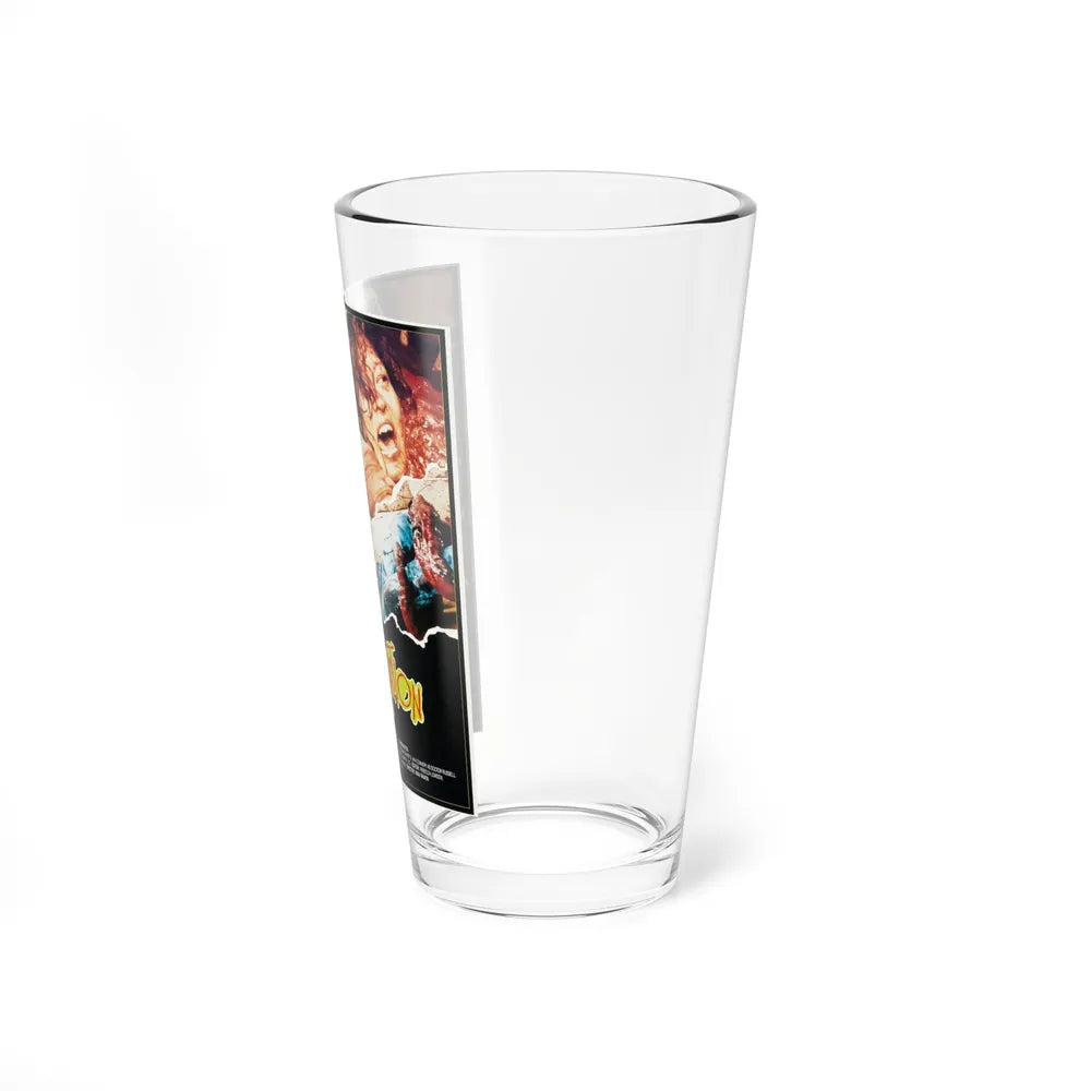 THE ABOMINATION 1986 Movie Poster - Pint Glass 16oz-Go Mug Yourself