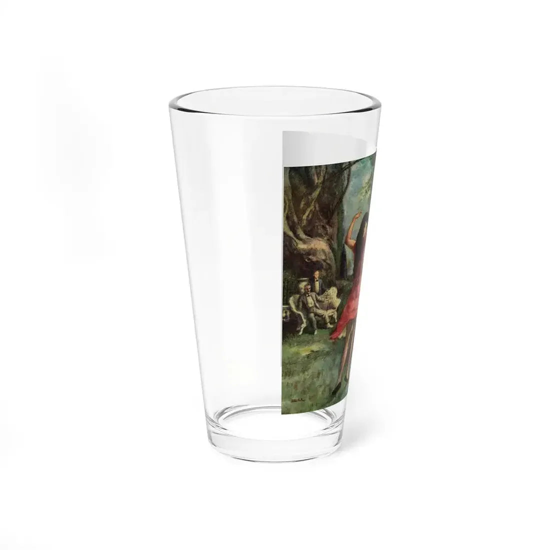 The Accomplice (1), Cosmopolitan, May 1947 (Magazine Illustration) Pint Glass 16oz - Go Mug Yourself