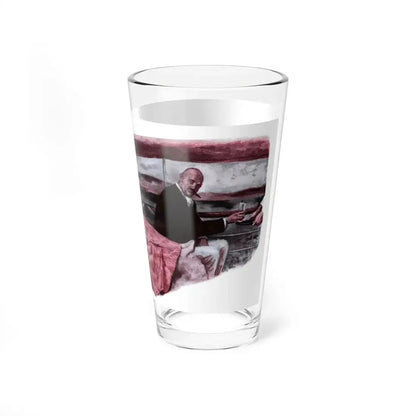 The Accomplice (2), Cosmopolitan, May 1947 (Magazine Illustration) Pint Glass 16oz - Go Mug Yourself