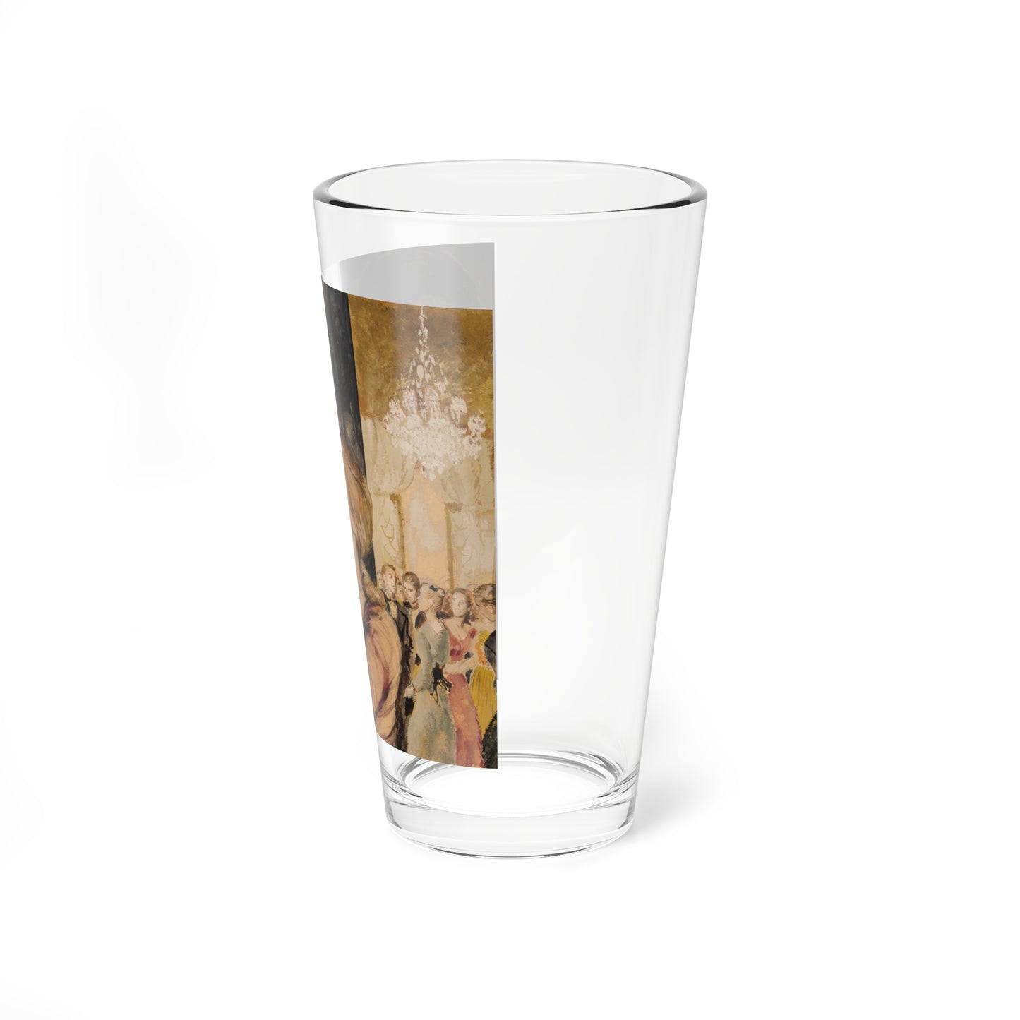 The Accusation (Magazine Illustration) Pint Glass 16oz-Go Mug Yourself