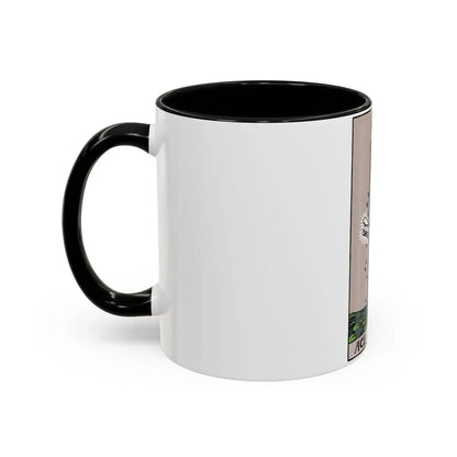 The Ace of Cups (Tarot Card) Accent Coffee Mug - Go Mug Yourself