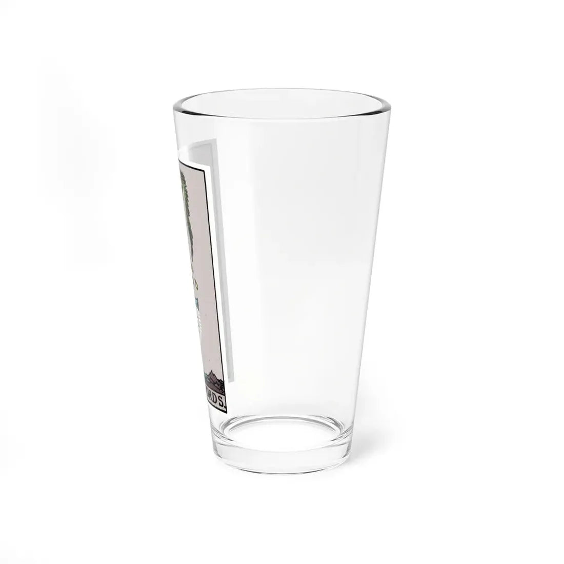 The Ace of Swords (Tarot Card) Pint Glass 16oz - Go Mug Yourself